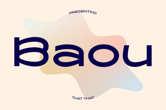 Baou: A Bold Modern Sans Serif Font for Campaign-Ready Design