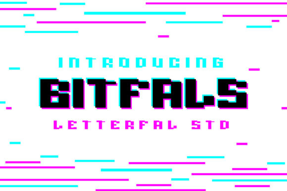 Bitfals: A Bold Pixel Display Font for Makers