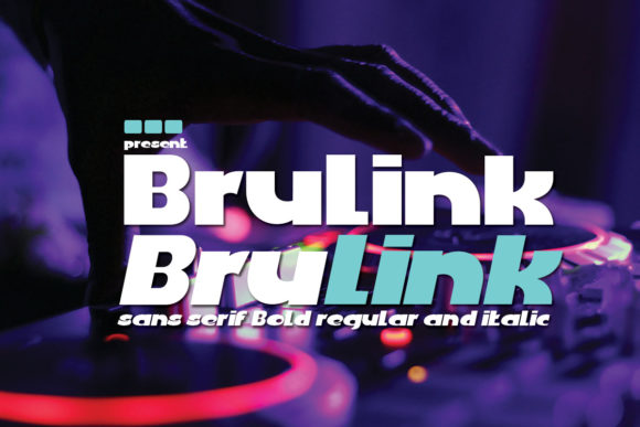 Brulink: A Bold, High-Impact Display Font for Designers