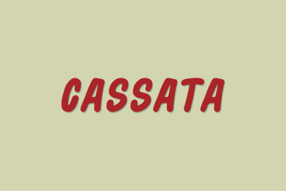 Cassata Display Font for Memorable Brand Visuals