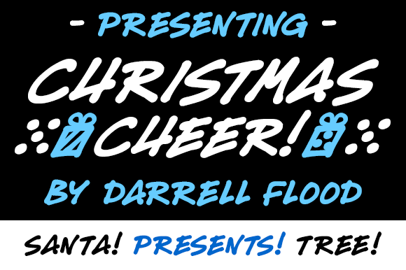 Christmas Cheer Display Font for Handmade Holiday Magic