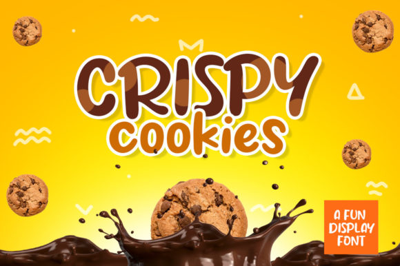 Crispy Cookies: A Lively Display Typeface for Online Brands
