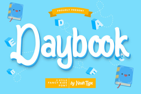 Daybook: A Comic Handwriting Display Font for Playful Brands