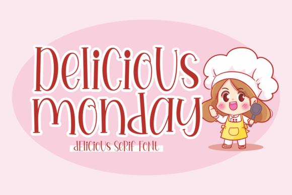 Delicious Monday: A Playful Serif Font for Food & Hospitality Brands
