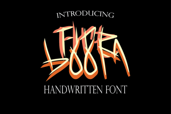 Fire Boom Display Font for Handmade Creators