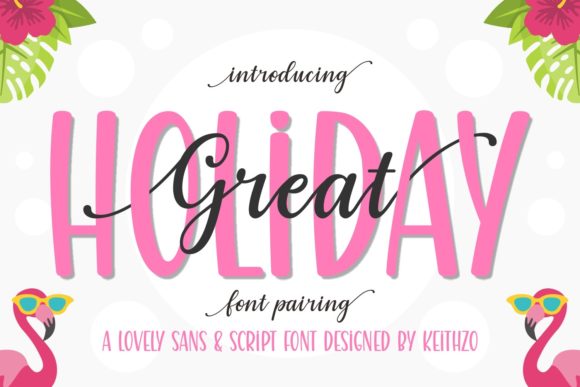 Great Holiday Display Font for Cheerful Branding