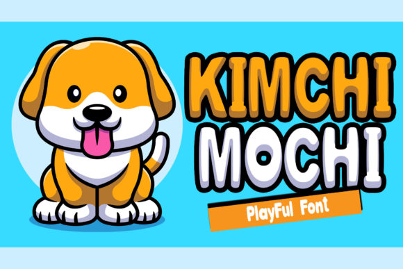 Kimchi Mochi Display Font: Playful Branding for Small Businesses