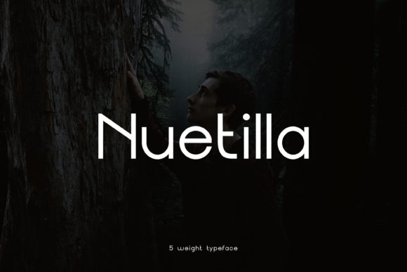Nuetilla Display Font for Handmade Branding & Printables