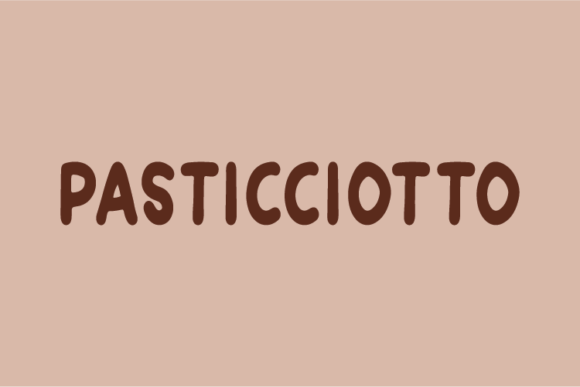 Pasticciotto Font for Authentic Display Typography