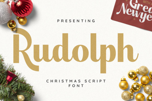 Rudolph: A Playful, Professional Display Font