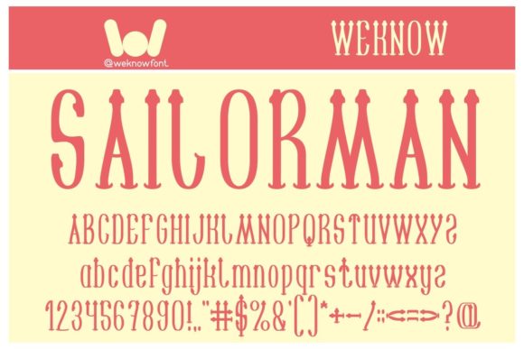 Sailorman: A Tall Display Font for Impactful Campaigns