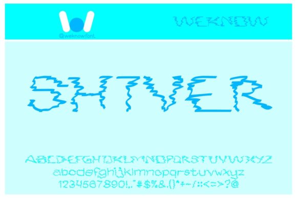 Smoke in the Water Display Font Review: Wavy & Bold